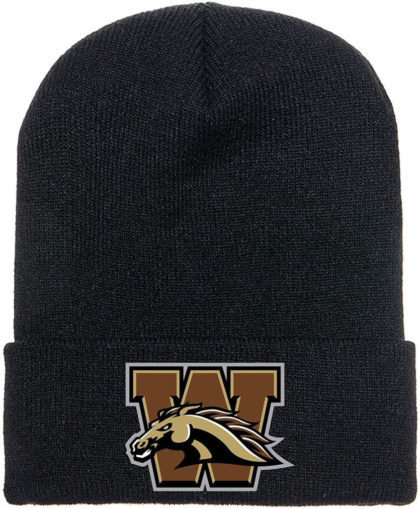 J2 Sport Western Michigan University Adult Knit Beanie with Patch