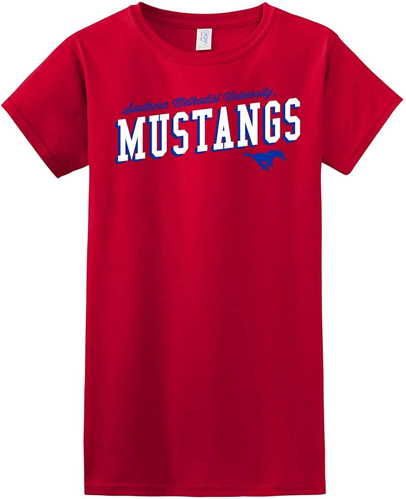 J2 Sport SMU Southern Methodist University Mustangs NCAA Uphill Victory Women's T-Shirt