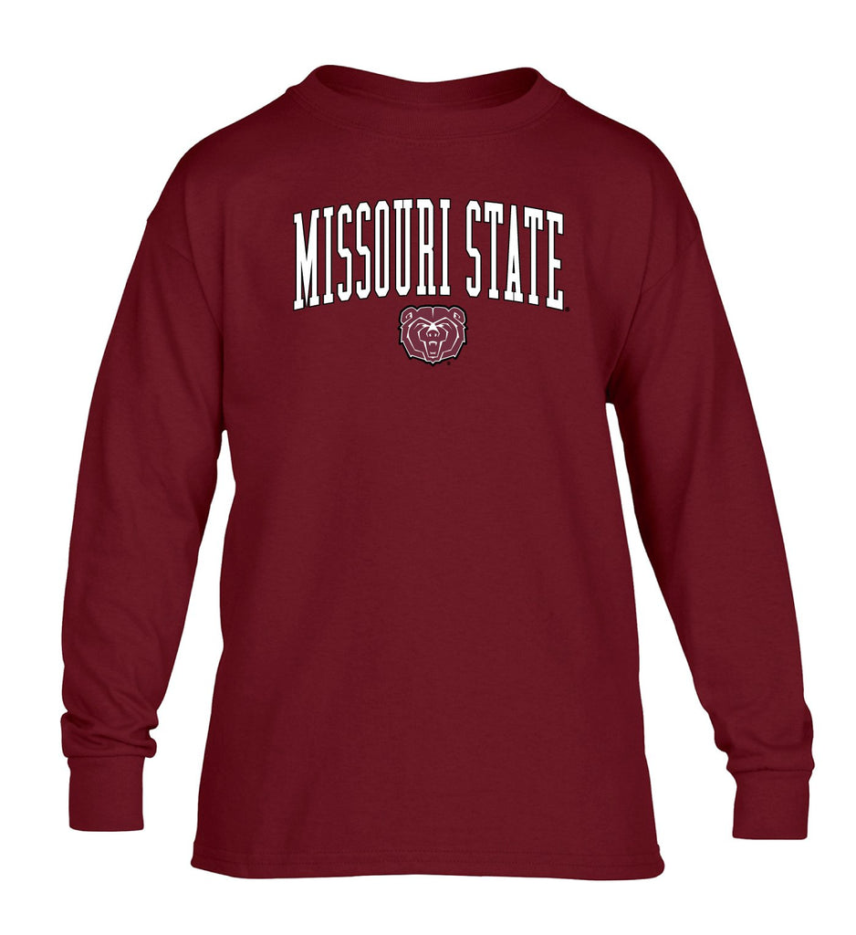 J2 Sport Missouri State University Bears NCAA Block Youth Long Sleeve T-Shirt