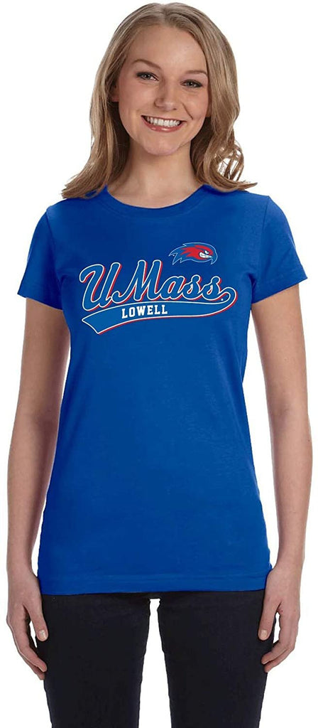 J2 Sport University of Massachusetts Lowell River Hawks NCAA Womens T-Shirt
