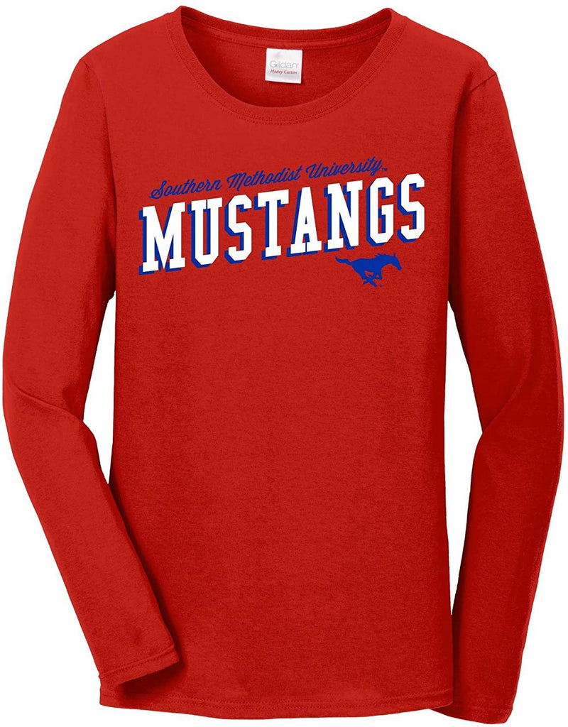 J2 Sport SMU Southern Methodist University Mustangs NCAA Uphill Victory Women's Long Sleeve T-Shirt