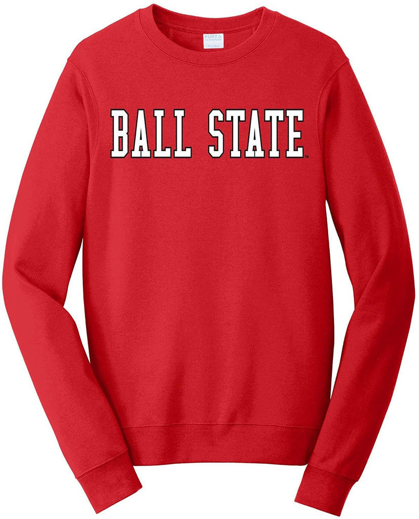 J2 Sport Ball State University Cardinals NCAA Unisex Hoodies and Sweatshirt