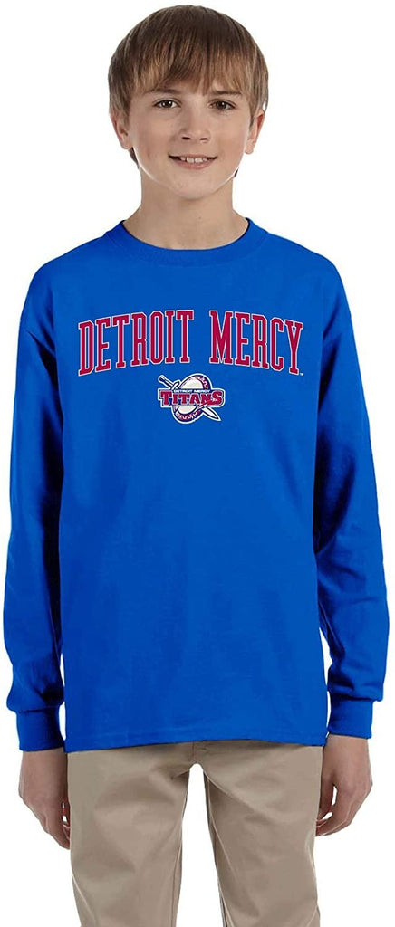 J2 Sport University of Detroit Mercy Titans NCAA Youth Long Sleeve T-Shirts