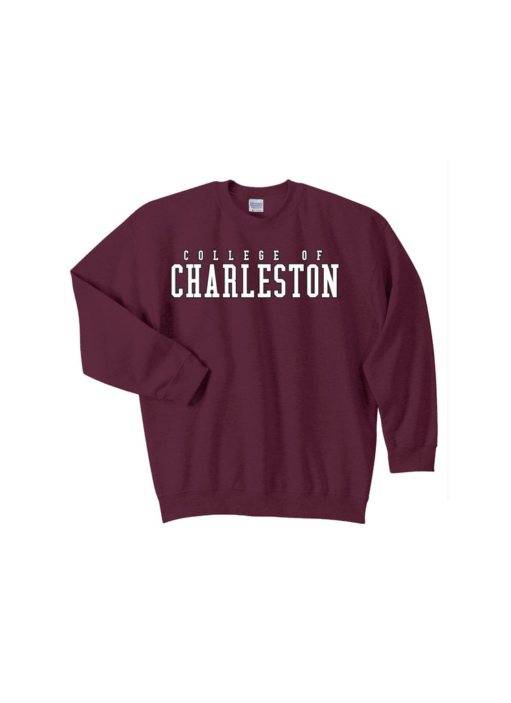 J2 Sport C of C College of Charleston Cougars NCAA Unisex Block Crewneck Sweatshirt