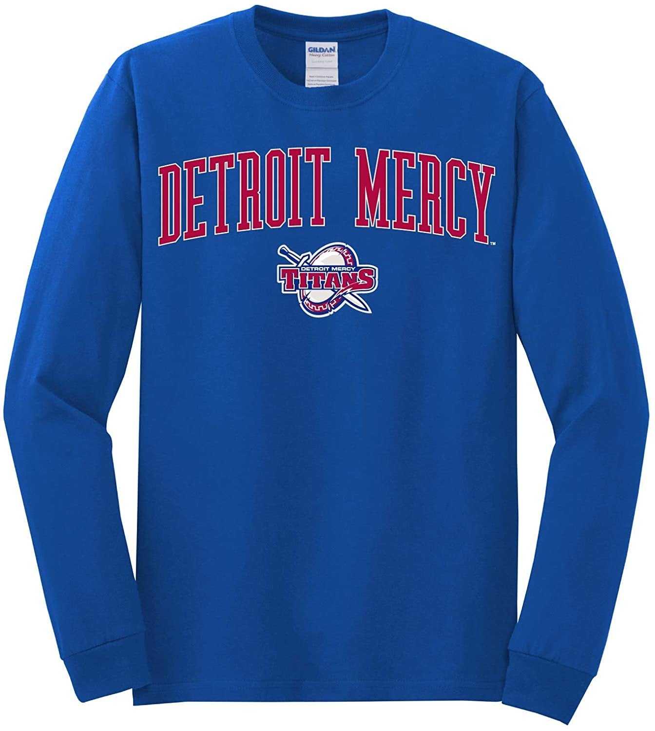 Unisex Detroit Long Sleeve Crew Shirt