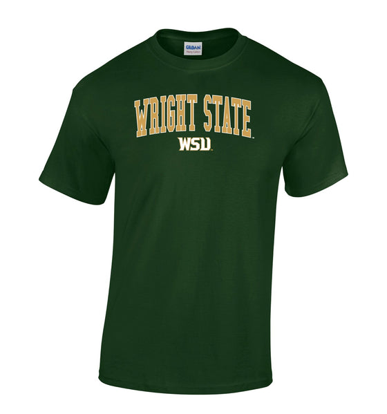 Wright State University Raiders in Love | Collegiate Apparel | Cincy Shirts Unisex T-Shirt / Green / 2x