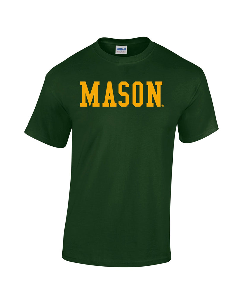 J2 Sport GMU George Mason University Patriots NCAA Block Unisex T-Shirt