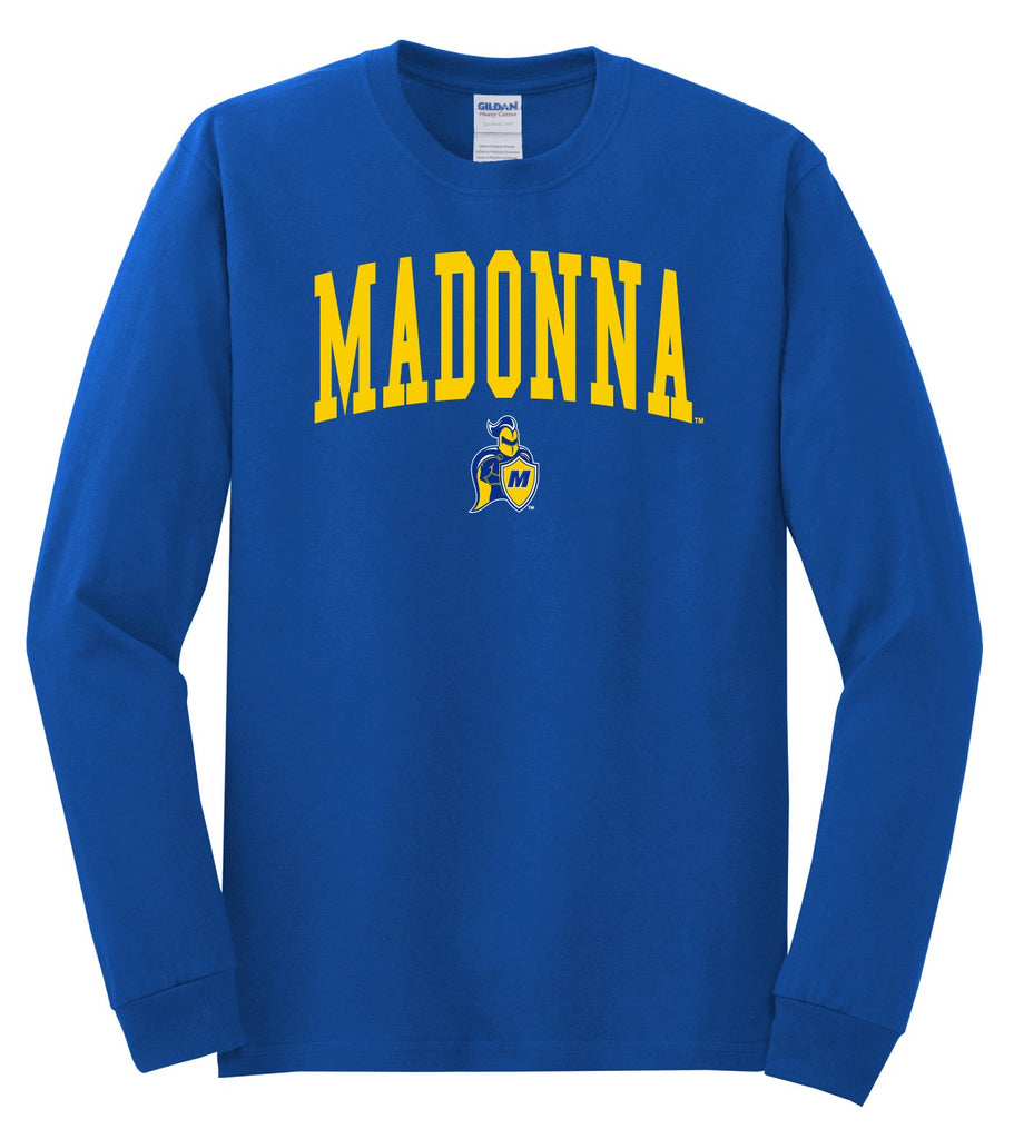 Madonna University Crusaders NCAA Jumbo Arch Unisex Long Sleeve T-Shirt