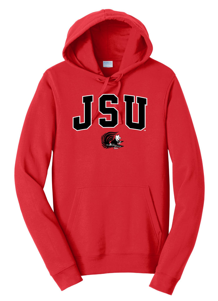 J2 Sport JSU Jacksonville State Gamecocks NCAA Jumbo Arch Unisex Hooded Sweatshirt