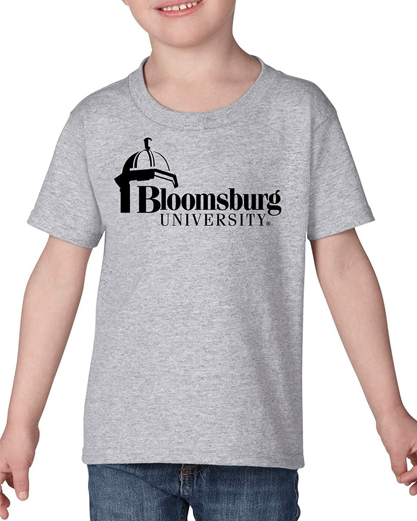 J2 Sport Bloomsburg University Huskies NCAA Logo Grey Toddler T-Shirt
