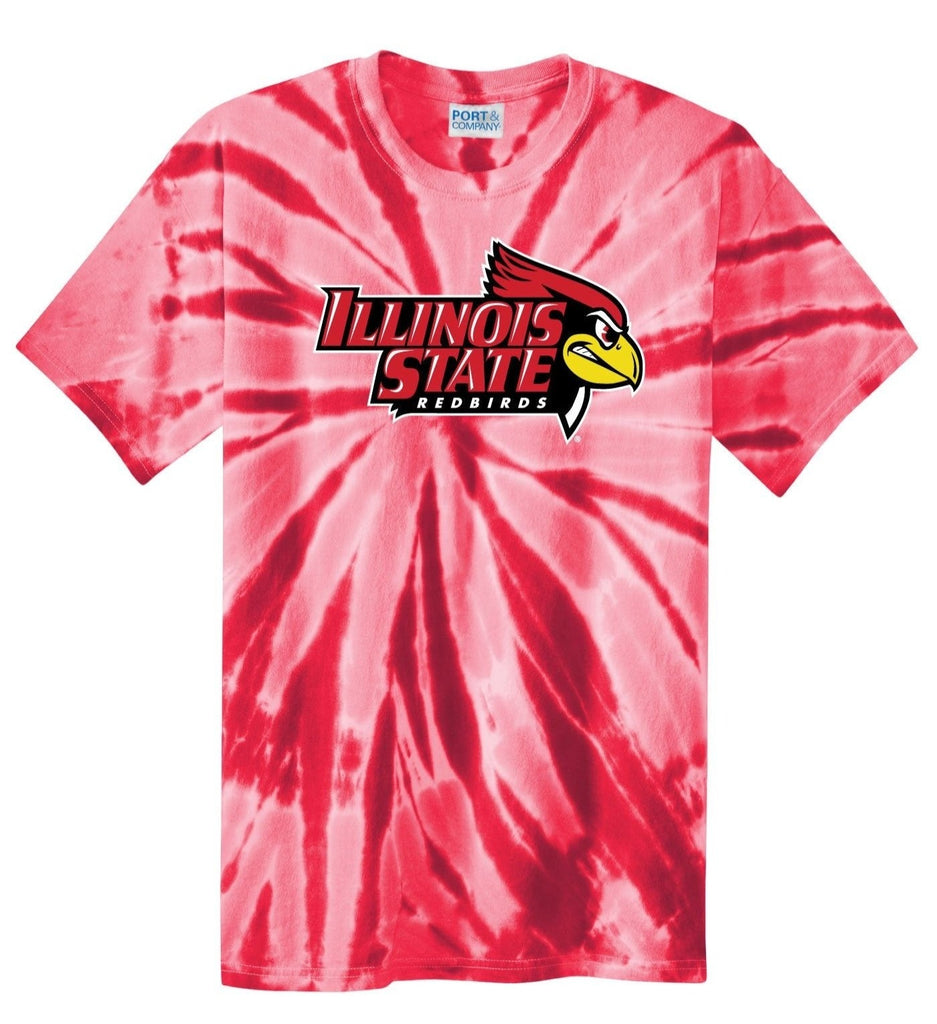 J2 Sport ISU Illinois State Redbirds NCAA Unisex Tie Dye T-Shirt