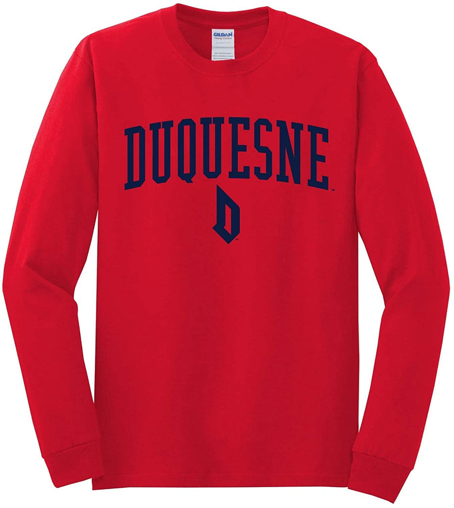 J2 Sport Duquesne University Dukes NCAA Unisex Long Sleeve T-Shirts
