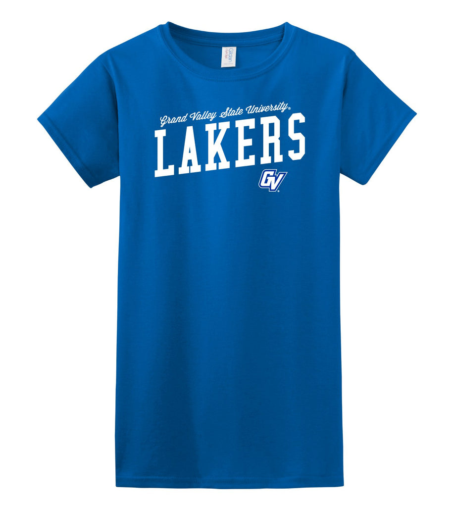 J2 Sport Grand Valley State University Lakers NCAA Uphill Victory Womens T-Shirt
