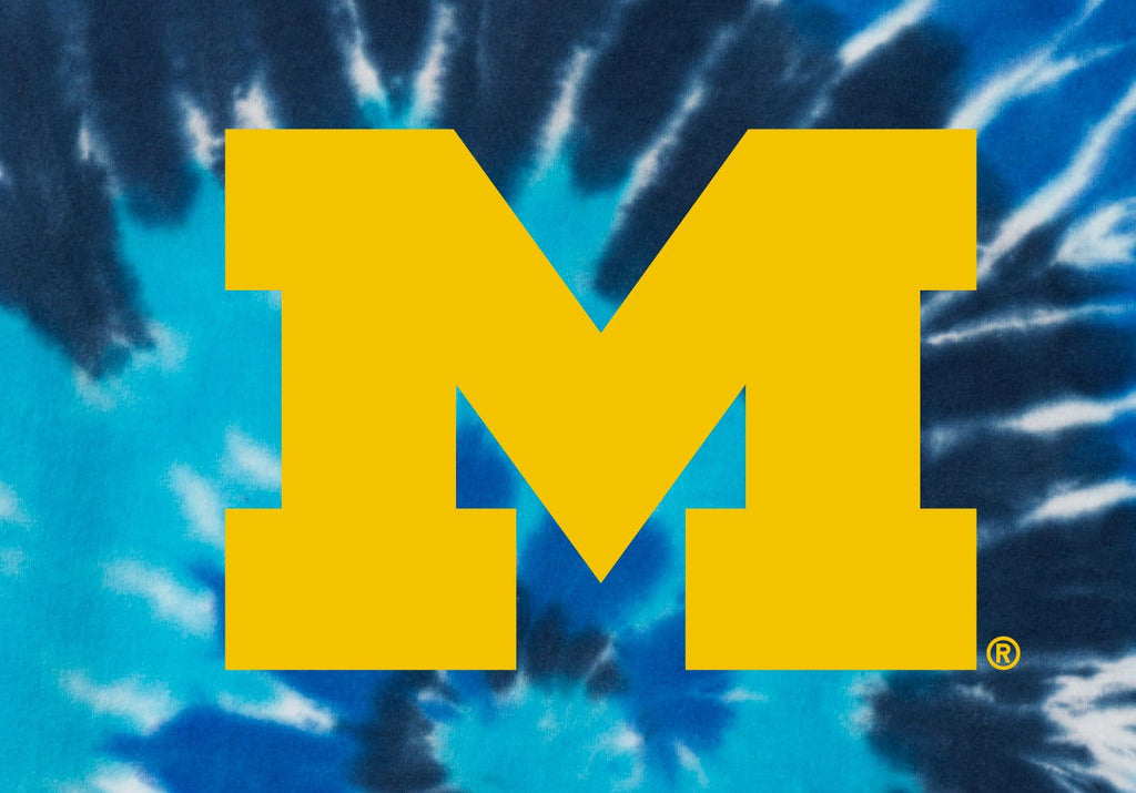 J2 Sport University of Michigan Wolverines NCAA Tie Dye T-Shirt