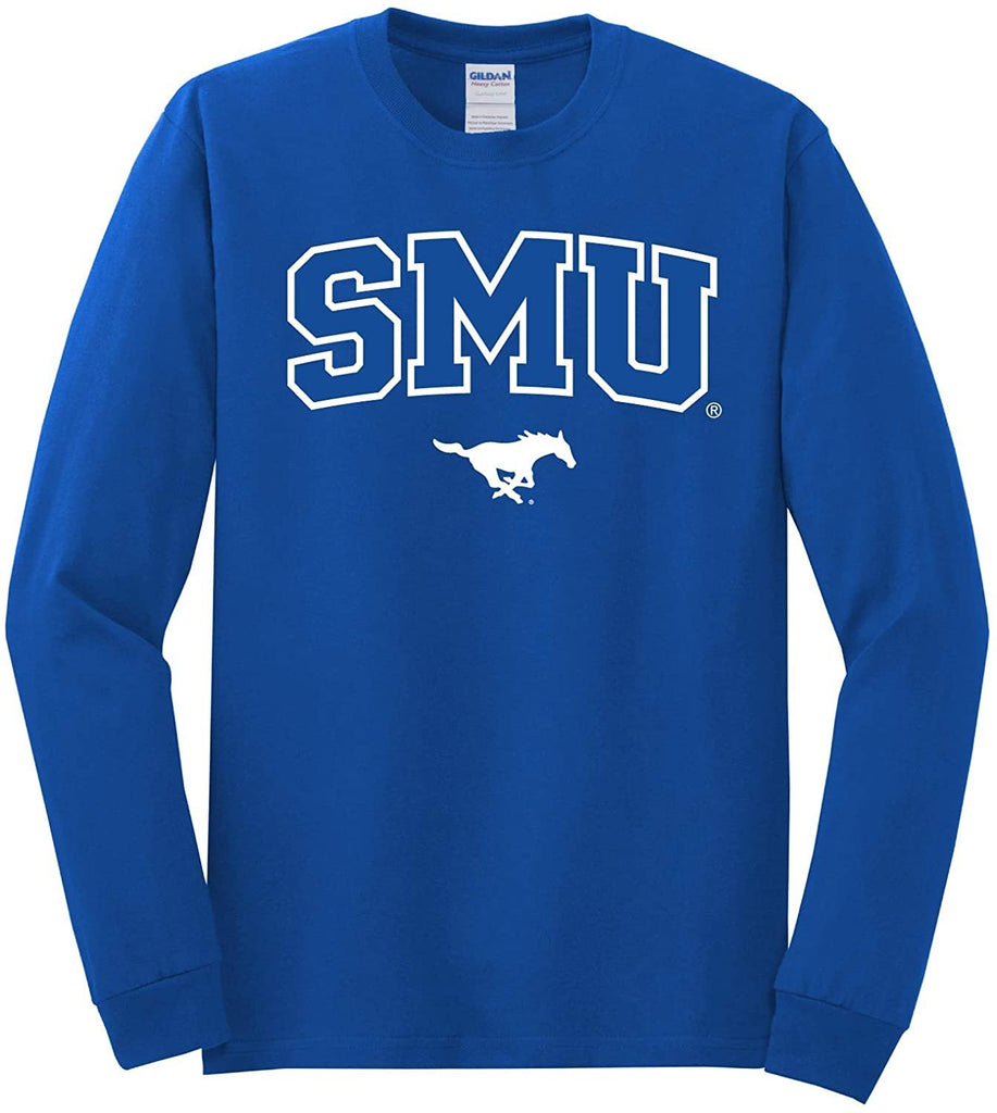 J2 Sport SMU Southern Methodist University Mustangs NCAA Unisex Long Sleeve T-Shirt