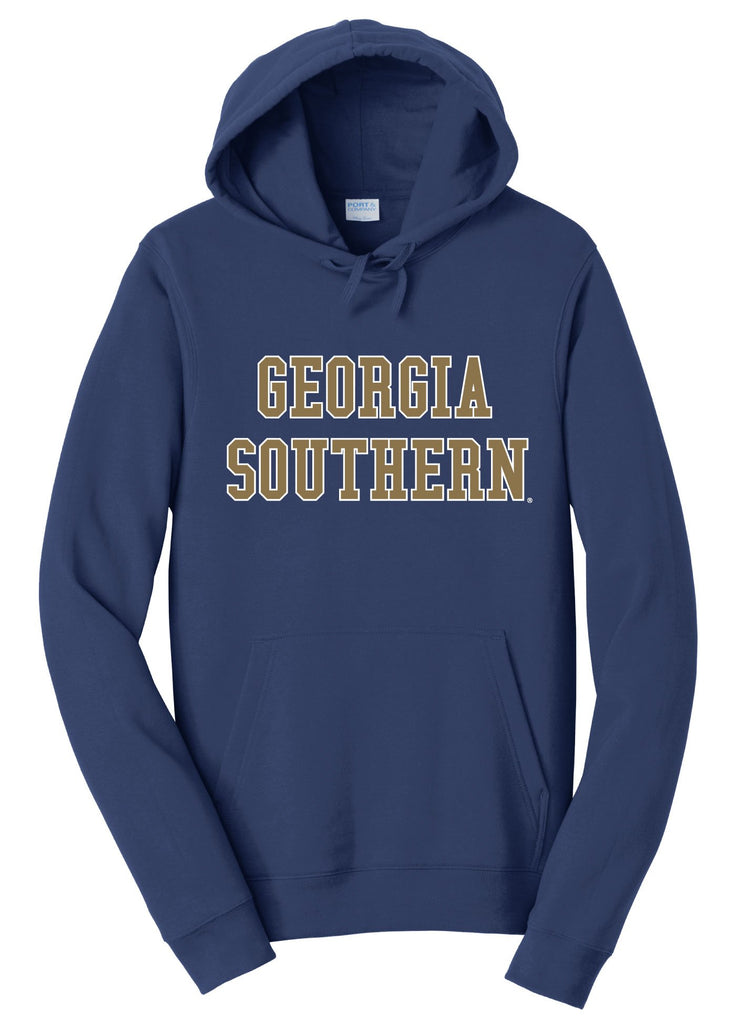 J2 Sport GS Georgia Southern University Eagles NCAA Unisex Block Hooded Sweatshirt