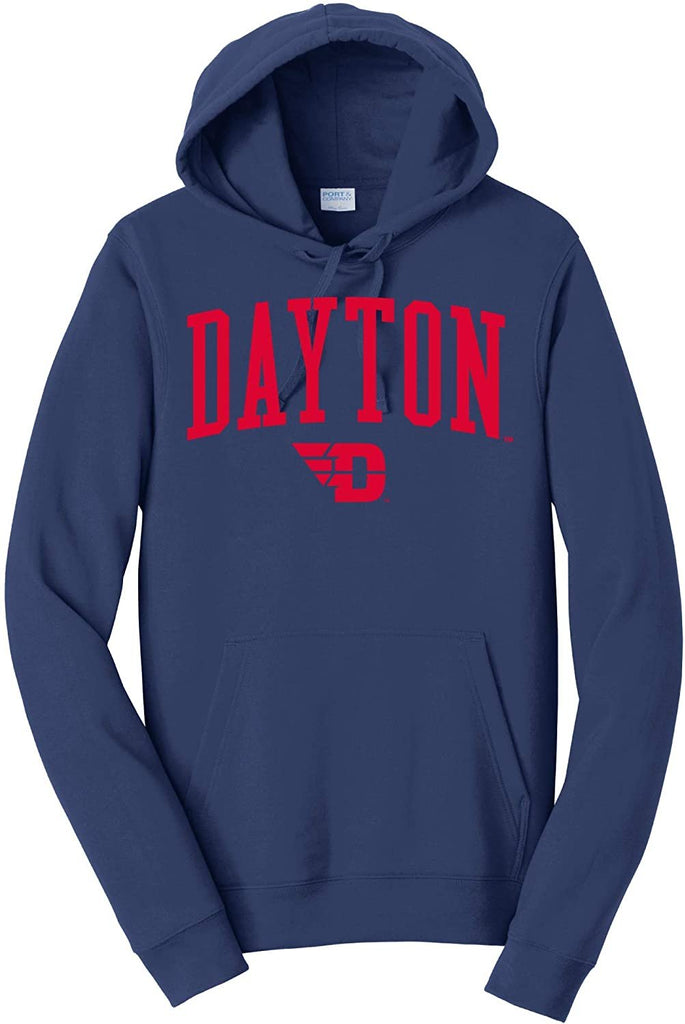 Jumbo Arch Hood J2 Sport University of Dayton Flyers NCAA Unisex Hoodies and Sweatshirt