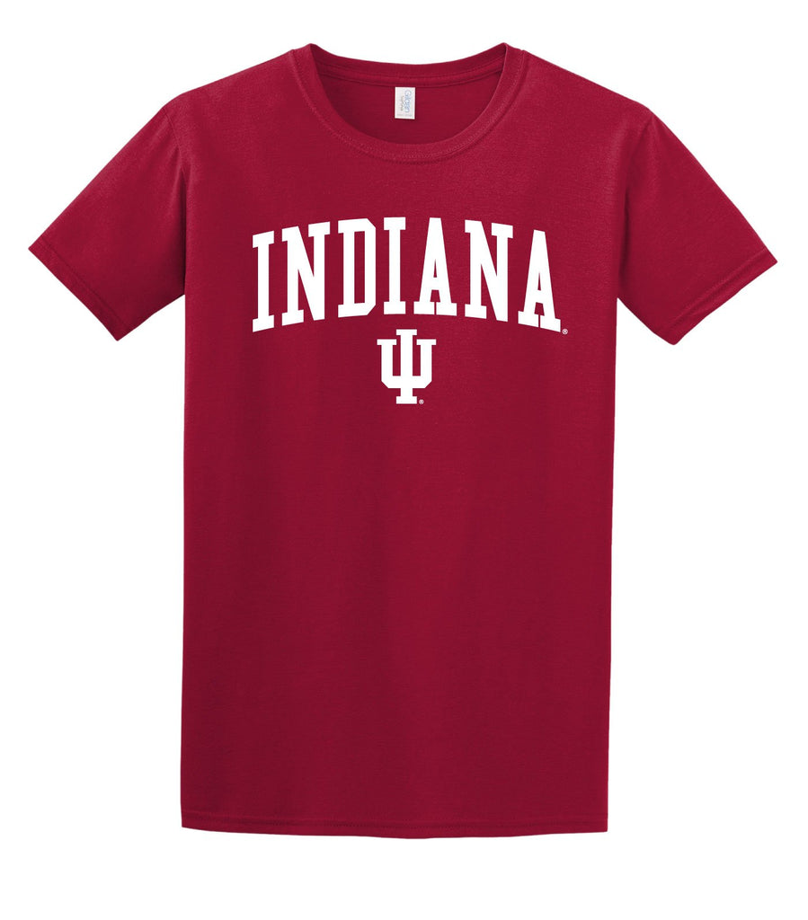 J2 Sport Indiana University Hoosiers NCAA Jumbo Arch Unisex T-Shirt