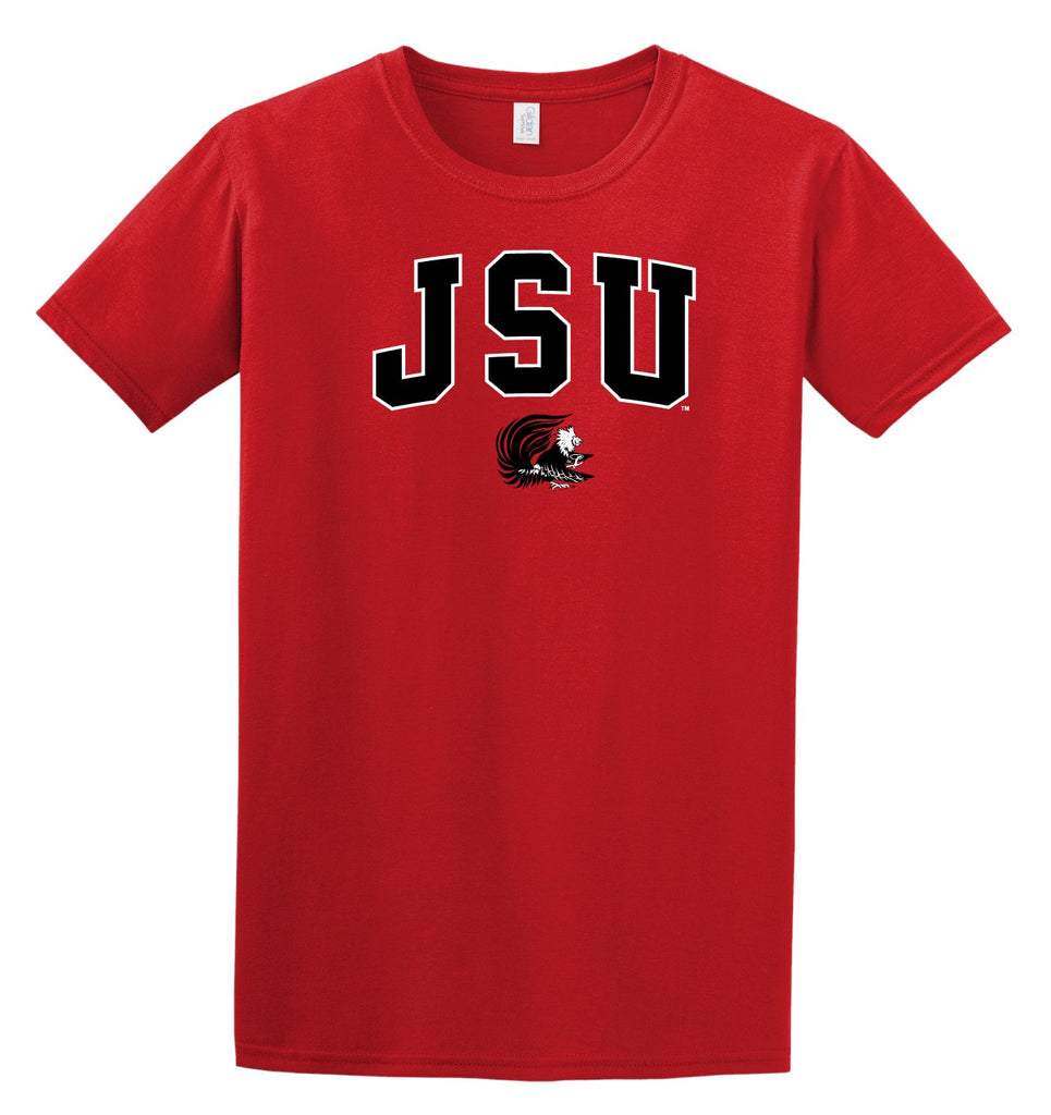 J2 Sport JSU Jacksonville State Gamecocks NCAA Jumbo Arch Unisex T-Shirt