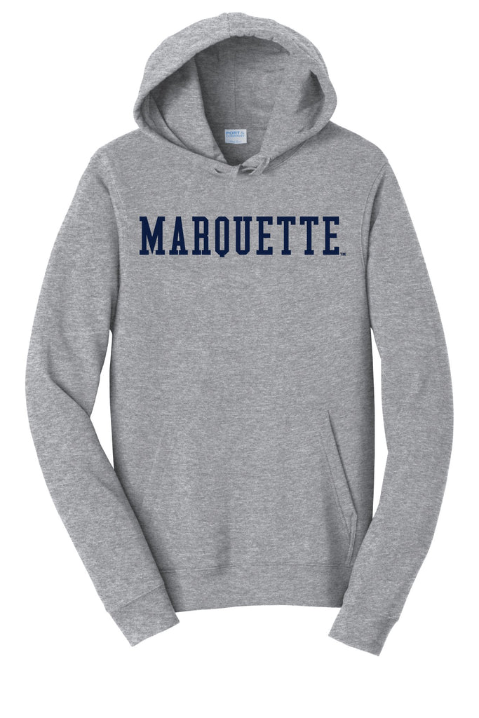 J2 Sport Marquette Golden Eagles NCAA Block Unisex Hooded Sweatshirt