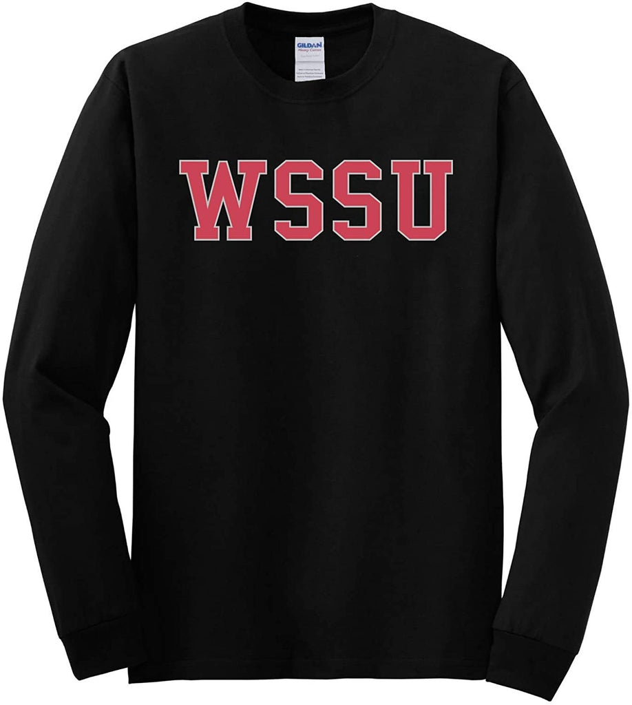 J2 Sport WSSU Winston-Salem State University Rams NCAA Unisex Long Sleeve T-Shirt