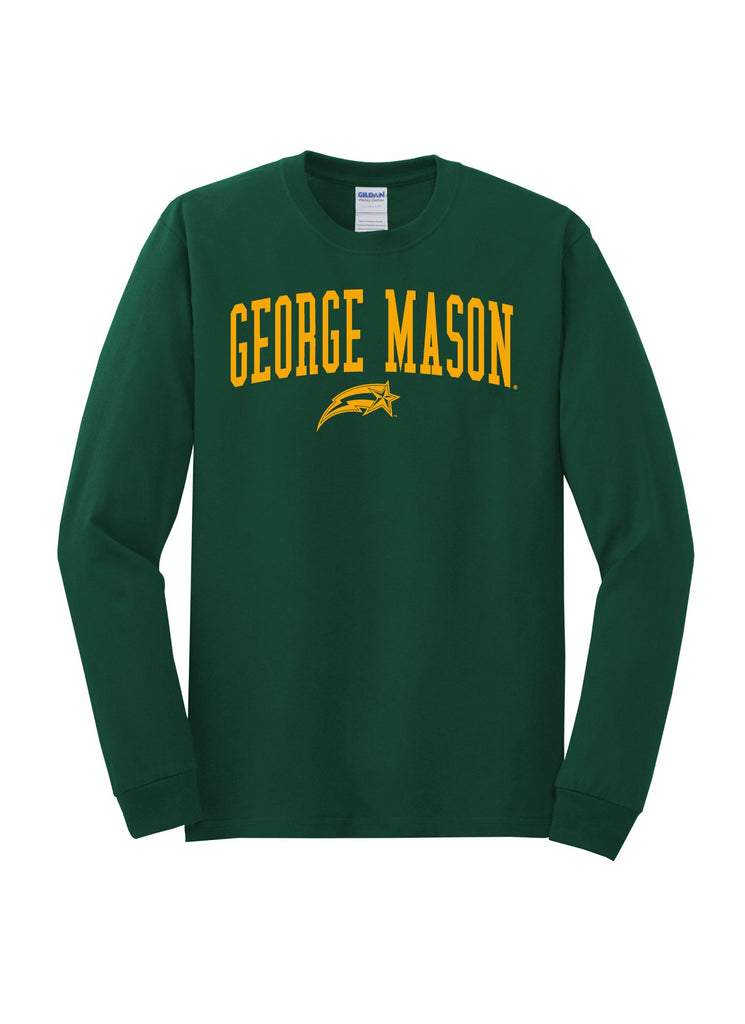 J2 Sport GMU George Mason University Patriots NCAA Jumbo Arch Unisex Long Sleeve T-Shirt